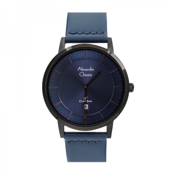 Alexandre Christie AC 8639 Black Blue Man MDLIPBURG